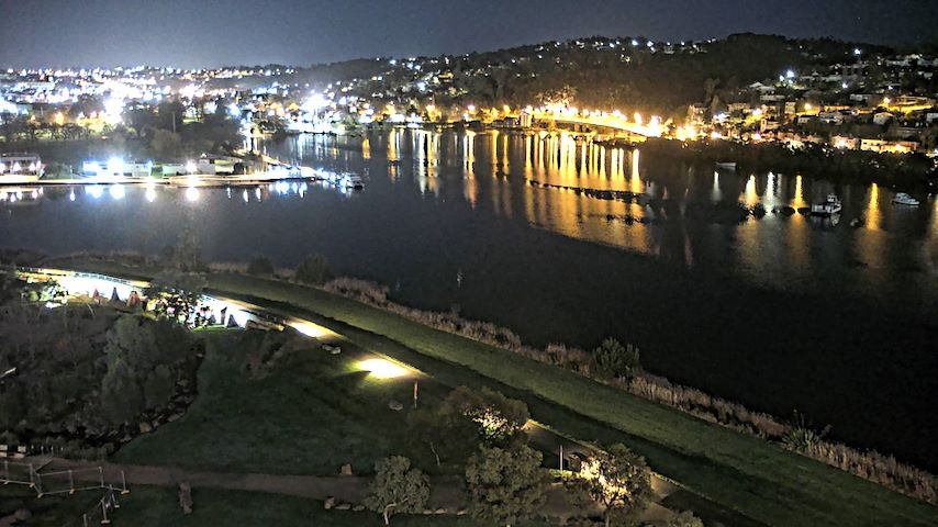 Live camera feed from Tamar Estuary in Launceston, Tasmania