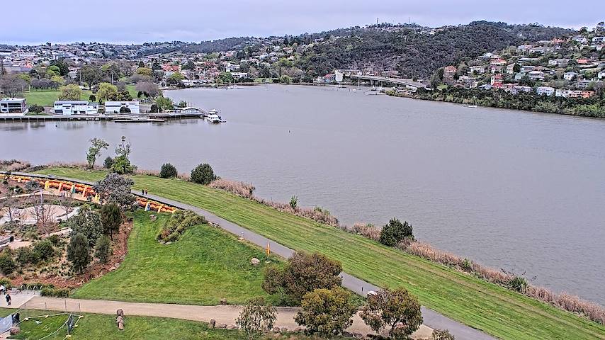 Live camera feed from Tamar Estuary in Launceston, Tasmania