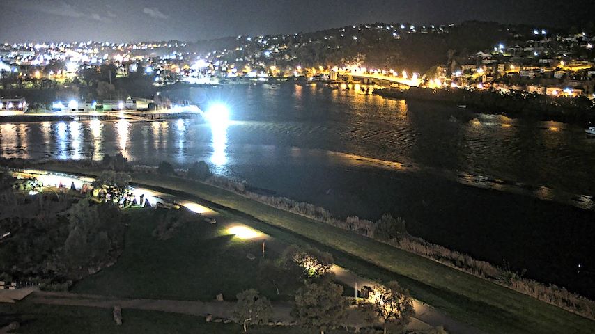 Live camera feed from Tamar Estuary in Launceston, Tasmania