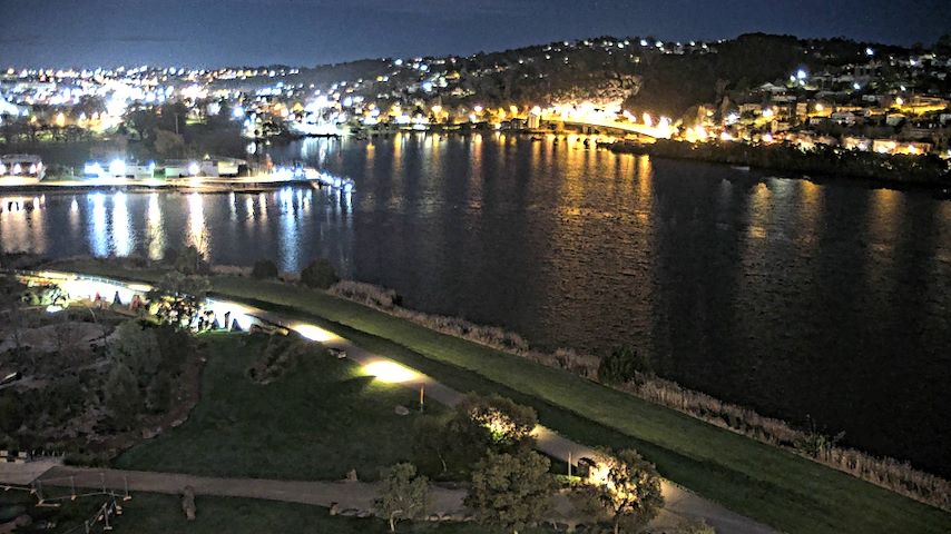 Канал на живо от камера от Tamar Estuary в Launceston, Tasmania