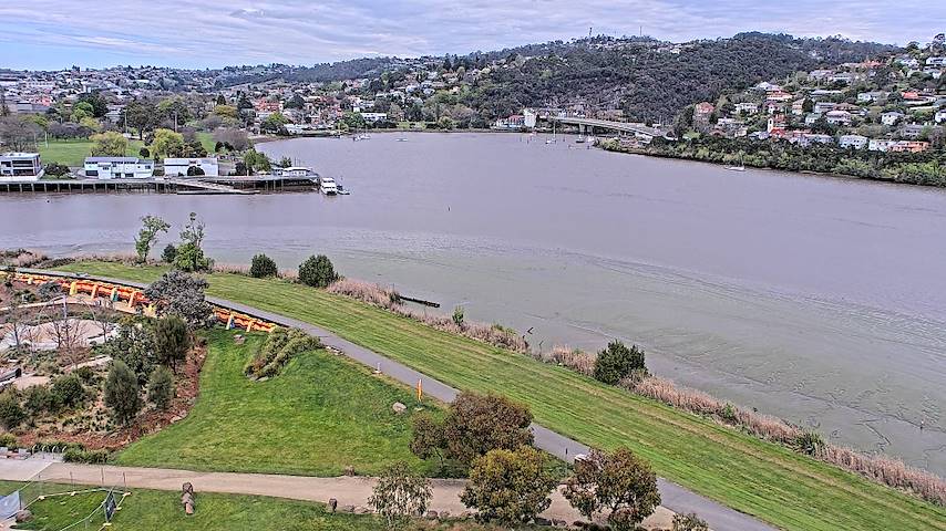 Live camera feed from Tamar Estuary in Launceston, Tasmania