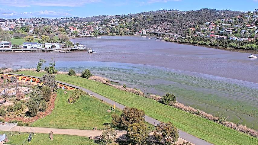 Live camera feed from Tamar Estuary in Launceston, Tasmania