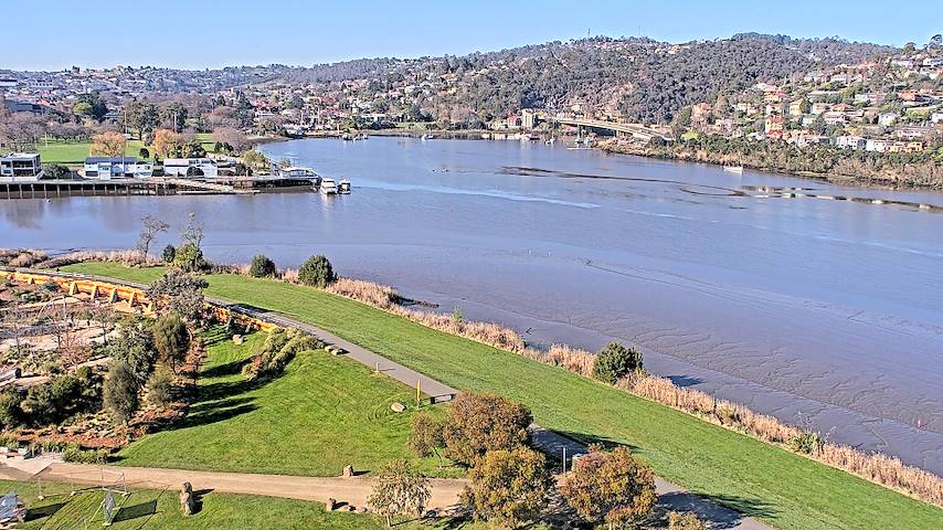 Live camera feed from Tamar Estuary in Launceston, Tasmania