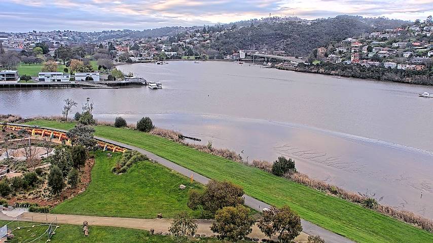 Live camera feed from Tamar Estuary in Launceston, Tasmania