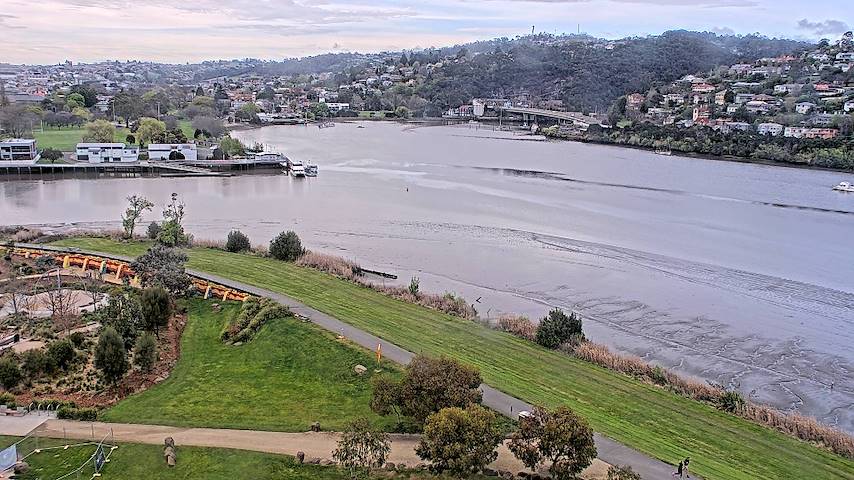 Live camera feed from Tamar Estuary in Launceston, Tasmania