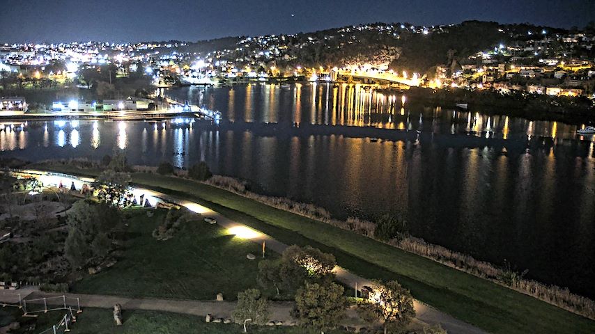 Ζωντανό κανάλι κάμερας από Tamar Estuary στο Launceston, Tasmania