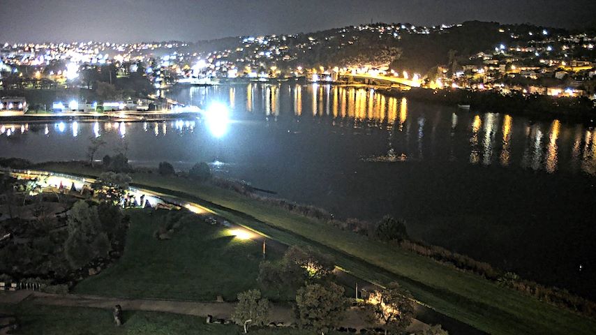 Živý kamerový kanál z Tamar Estuary v Launceston, Tasmania