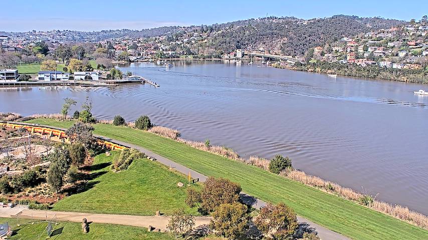 Live camera feed from Tamar Estuary in Launceston, Tasmania