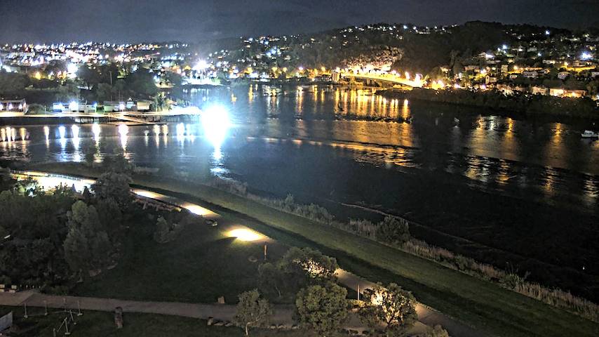 Live camera feed from Tamar Estuary in Launceston, Tasmania