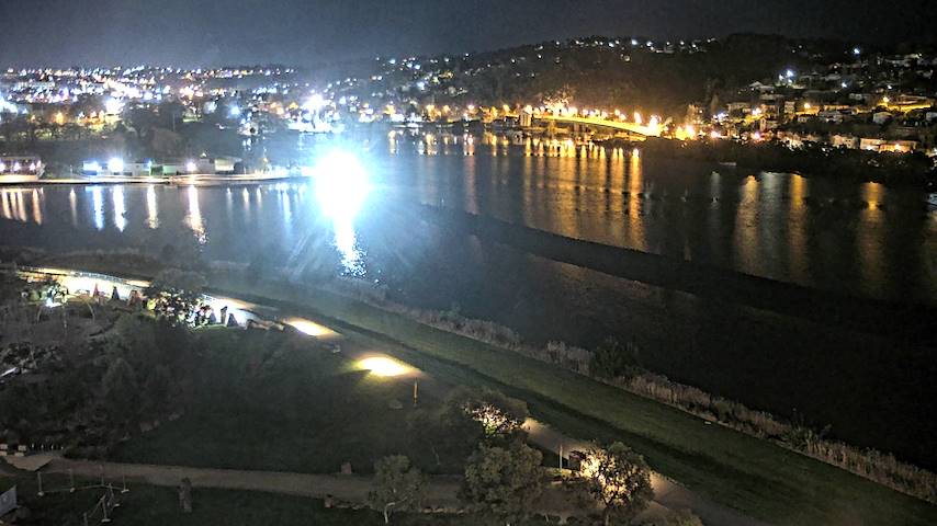 Live camera feed from Tamar Estuary in Launceston, Tasmania