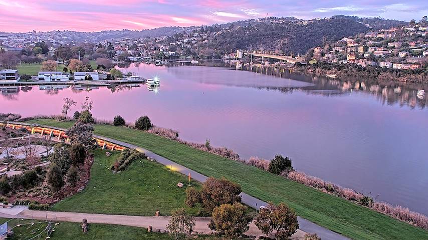Live camera feed from Tamar Estuary in Launceston, Tasmania