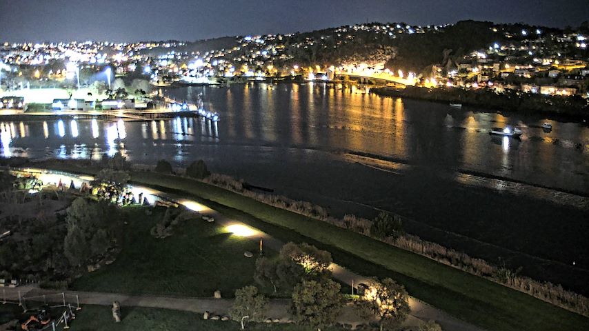 Live camera feed from Tamar Estuary in Launceston, Tasmania