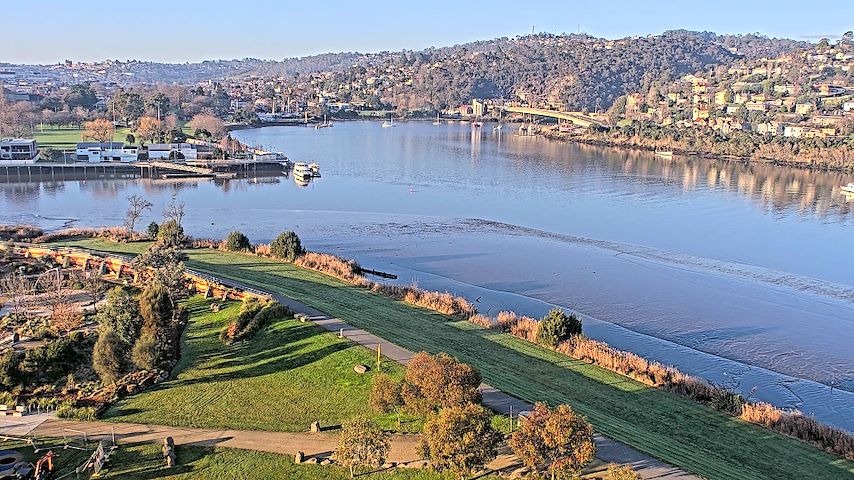 Live camera feed from Tamar Estuary in Launceston, Tasmania