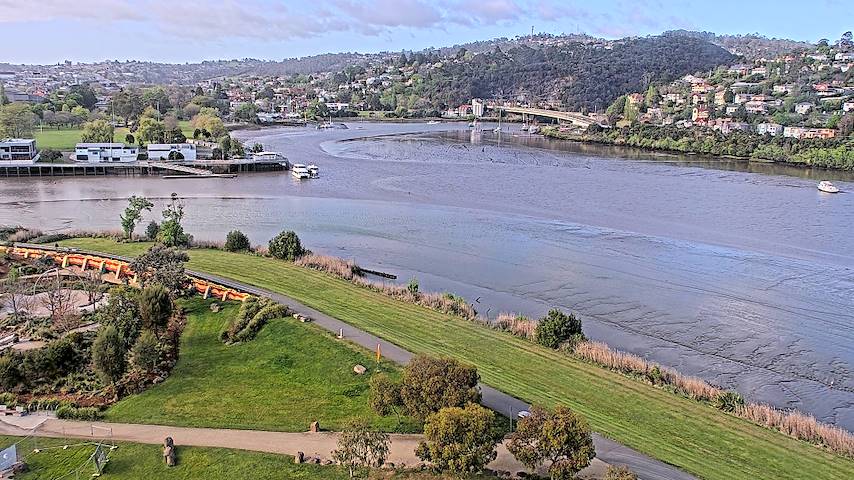 Live camera feed from Tamar Estuary in Launceston, Tasmania