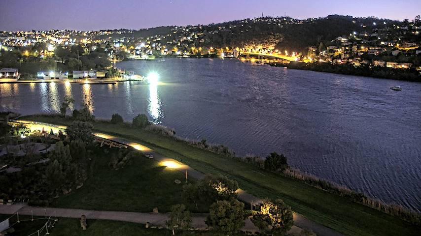 Live camera feed from Tamar Estuary in Launceston, Tasmania