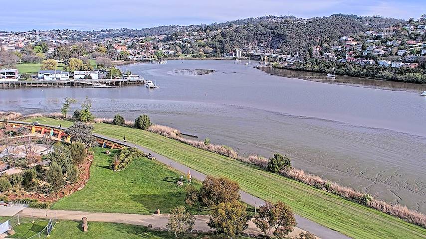 Live camera feed from Tamar Estuary in Launceston, Tasmania