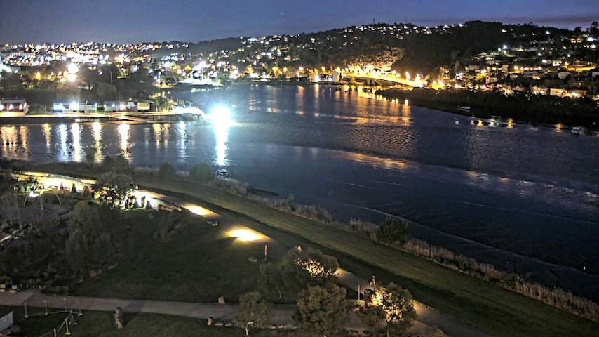 Live camera feed from Tamar Estuary in Launceston, Tasmania