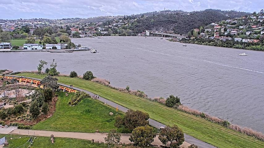 Live camera feed from Tamar Estuary in Launceston, Tasmania