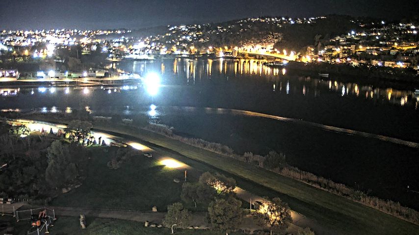 بث كاميرا مباشر من Tamar Estuary في Launceston, Tasmania