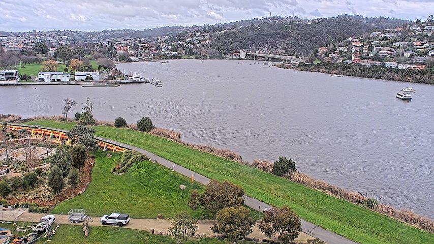 Kanał kamery na żywo z Tamar Estuary w Launceston, Tasmania