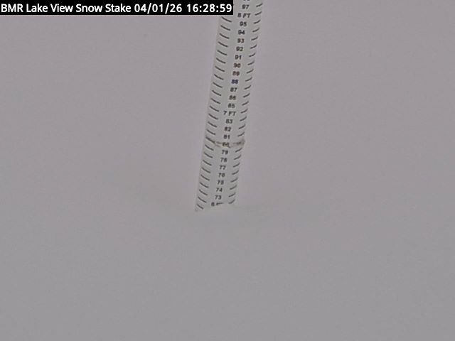 Lakeview Snow Depth Image