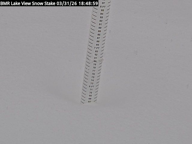 Lakeview Snow Depth Image