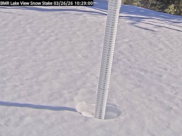 Lakeview Snow Depth Image