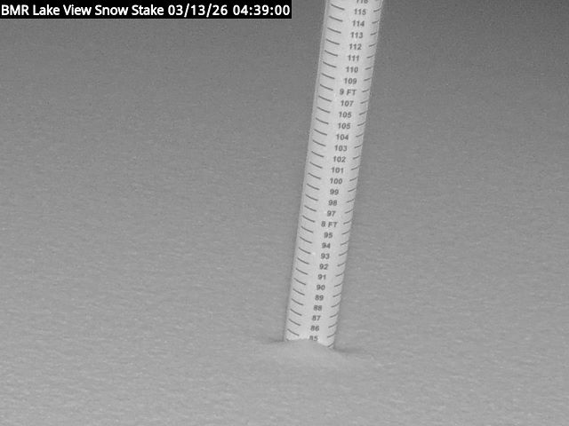 Lakeview Snow Depth Image