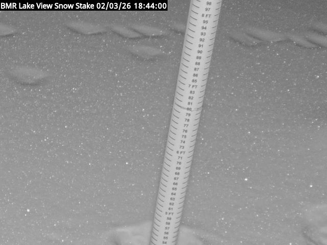 Lakeview Snow Depth Image