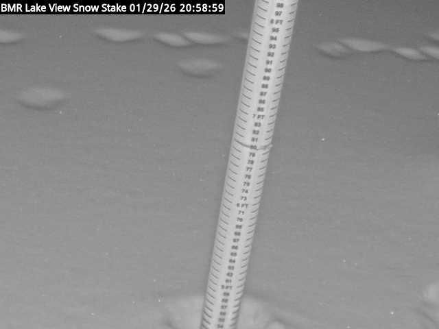Lakeview Snow Depth Image