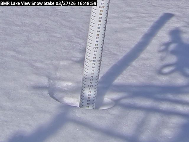 Lakeview Snow Depth Image