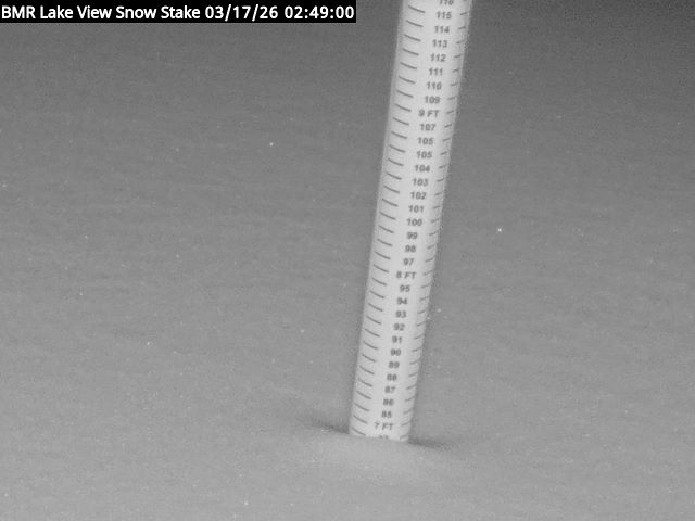 Lakeview Snow Depth Image