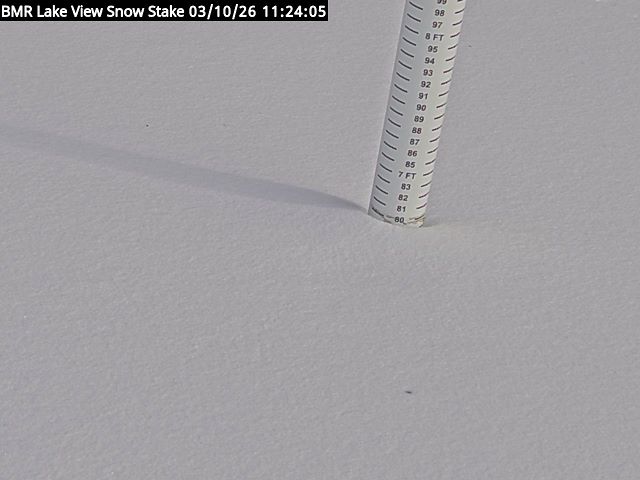 Lakeview Snow Depth Image