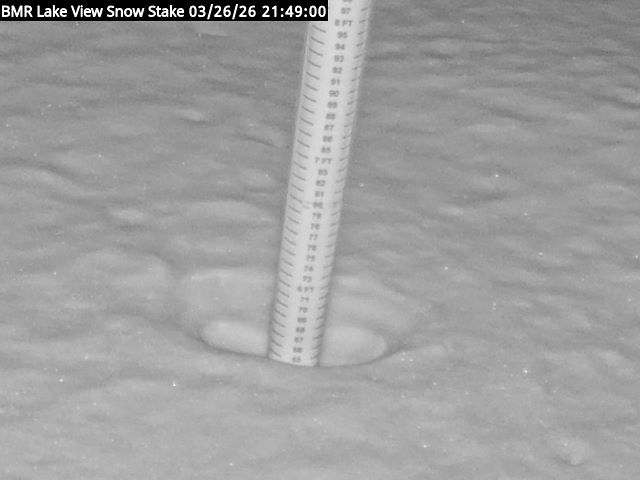 Lakeview Snow Depth Image
