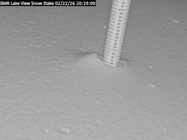 Lakeview Snow Depth Image