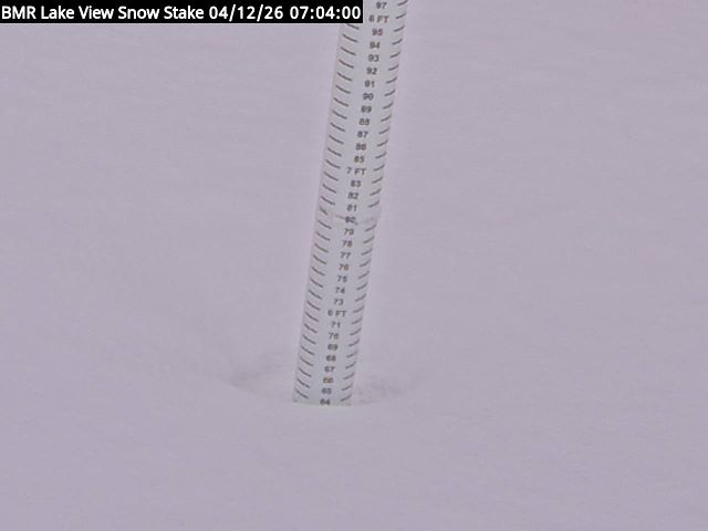Lakeview Snow Depth Image