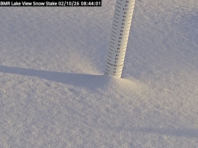 Lakeview Snow Depth Image