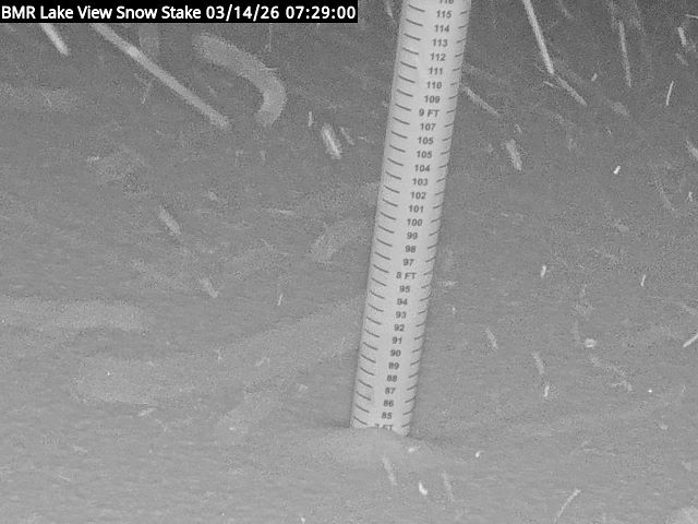 Lakeview Snow Depth Image