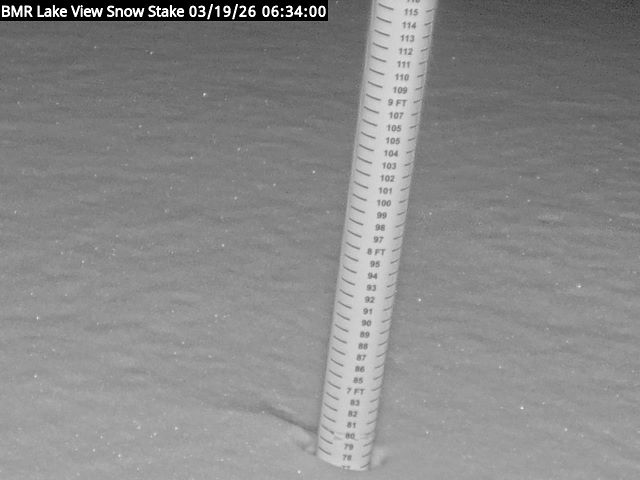 Lakeview Snow Depth Image