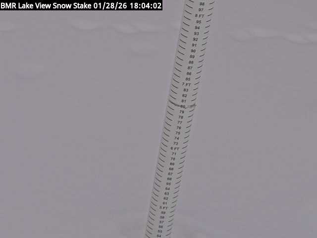 Lakeview Snow Depth Image