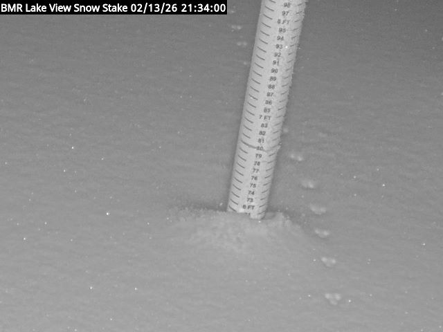 Lakeview Snow Depth Image