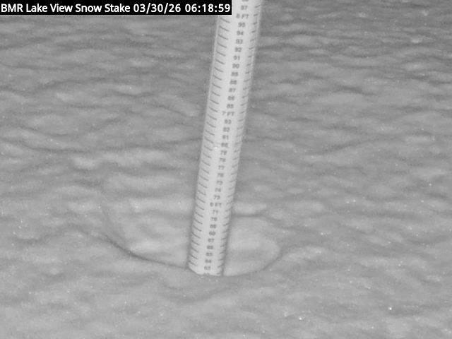 Lakeview Snow Depth Image