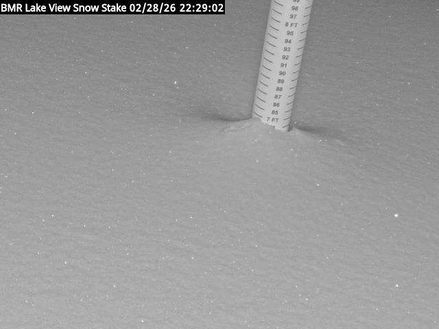 Lakeview Snow Depth Image