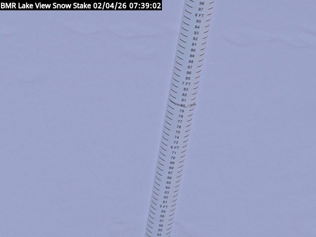 Lakeview Snow Depth Image