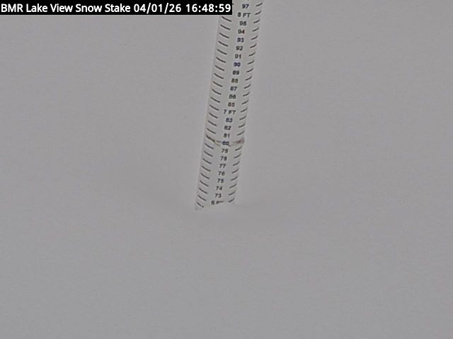Lakeview Snow Depth Image