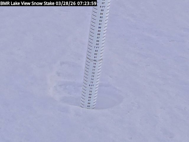 Lakeview Snow Depth Image