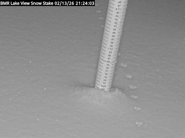 Lakeview Snow Depth Image