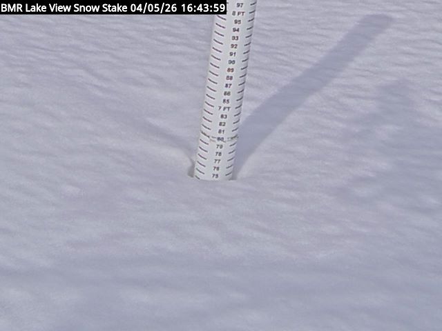 Lakeview Snow Depth Image