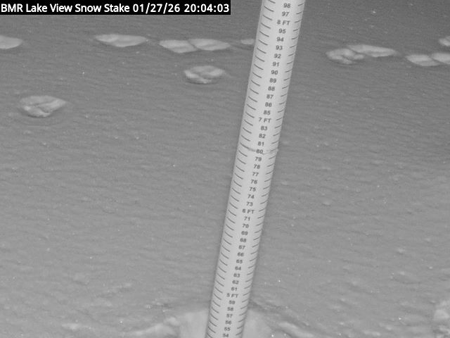 Lakeview Snow Depth Image