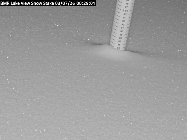 Lakeview Snow Depth Image